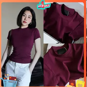 016 Áo Zip Thun Basic Cotton Co Giãn 4 Chiều, Form Đẹp, Chất Dày Mịn