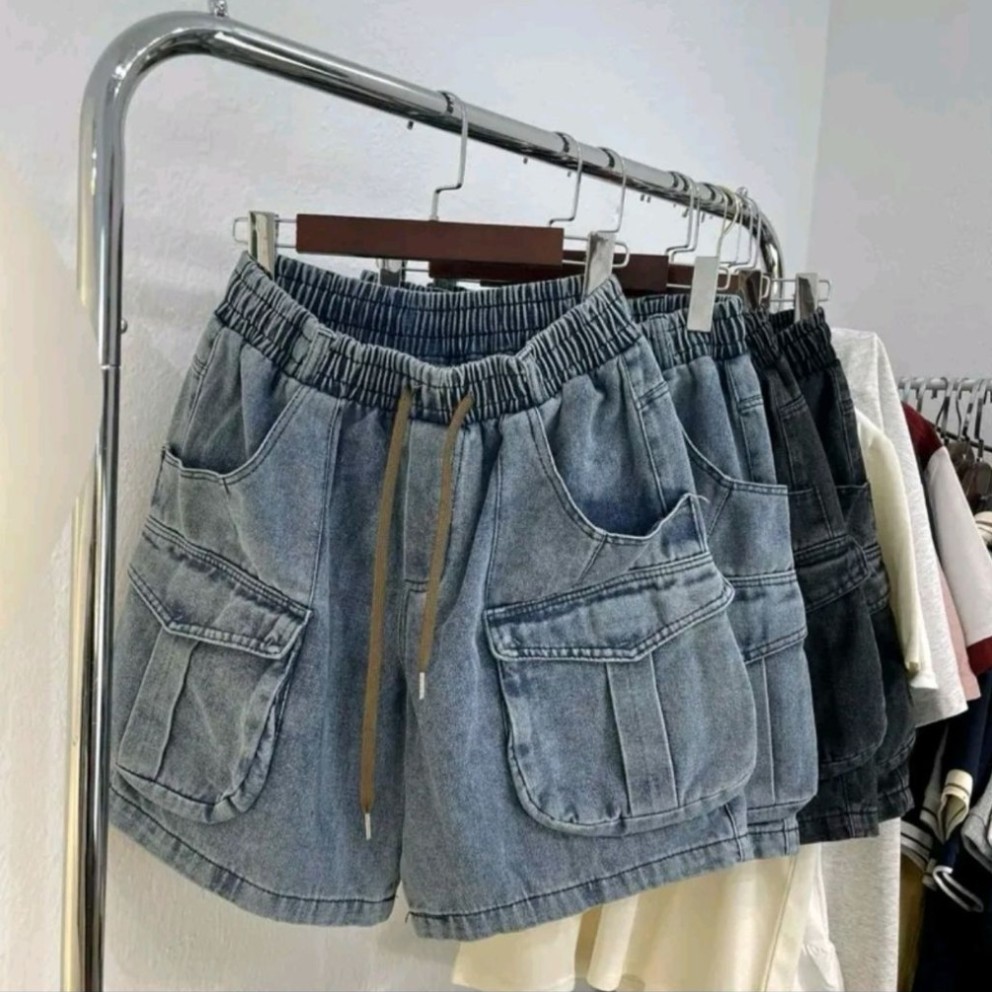 Quần Jeans túi hộp cho nữ 38-75kg phom dáng trẻ  trung cá tính