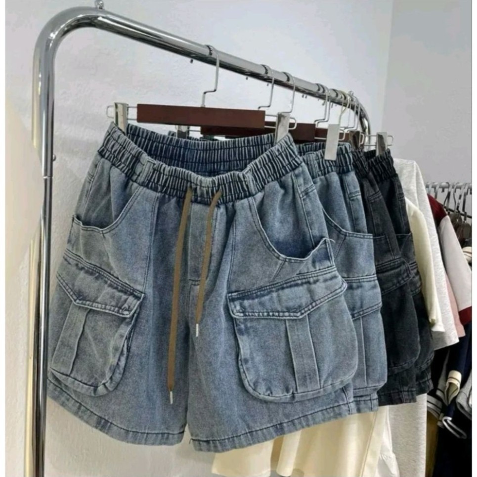 Quần Jeans túi hộp cho nữ 38-75kg phom dáng trẻ  trung cá tính