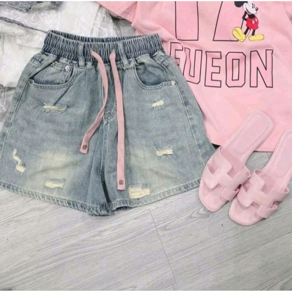 Quần Đùi Jean Chất Bò Thổ Mềm 38- 70kg mẫu mới 2025