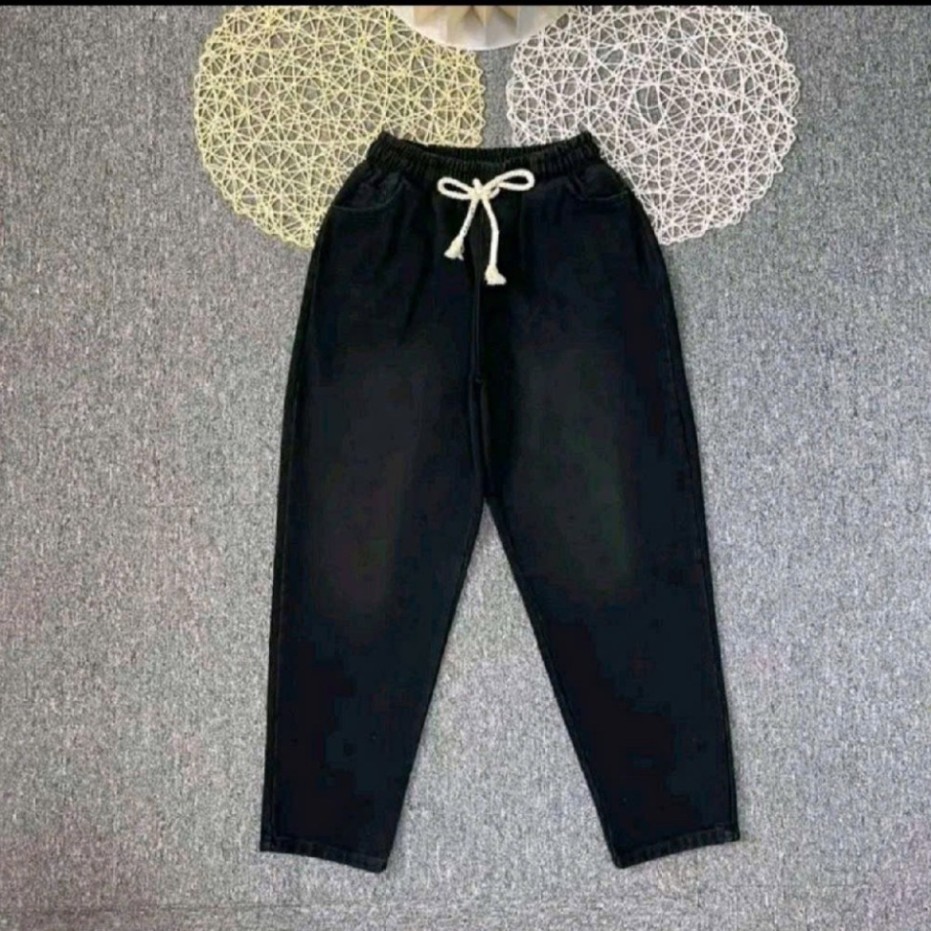 Quần Baggy nữ chất jean mềm 38-75g hàng Bigsz