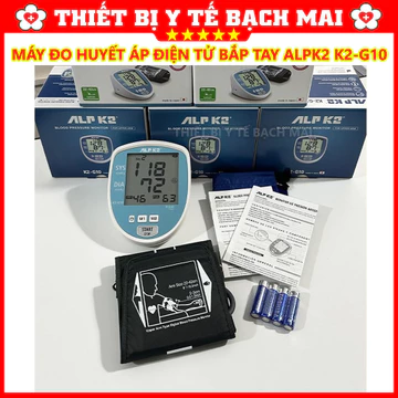 Máy Đo Huyết Áp Điện Tử Bắp Tay ALPK2 G10 - Nhập Khẩu Chính Hãng Nhật Bản