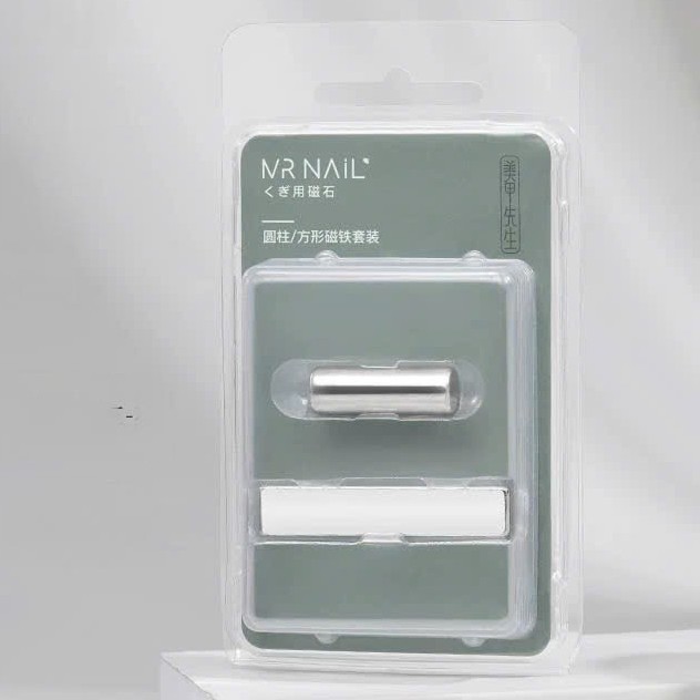 Bộ Nam châm Hút mắt mèo MR NAIL (Chính hãng) nam châm dẹt hút mắt mèo