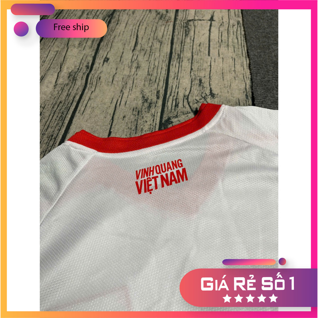 ✅Free Ship✅ Bộ Quần Áo Bóng Đá Đội Tuyển Việt Nam 25/26 ,  Áo Đá Banh Việt Nam  - Vải Polyester Gai Thái Cao Cấp