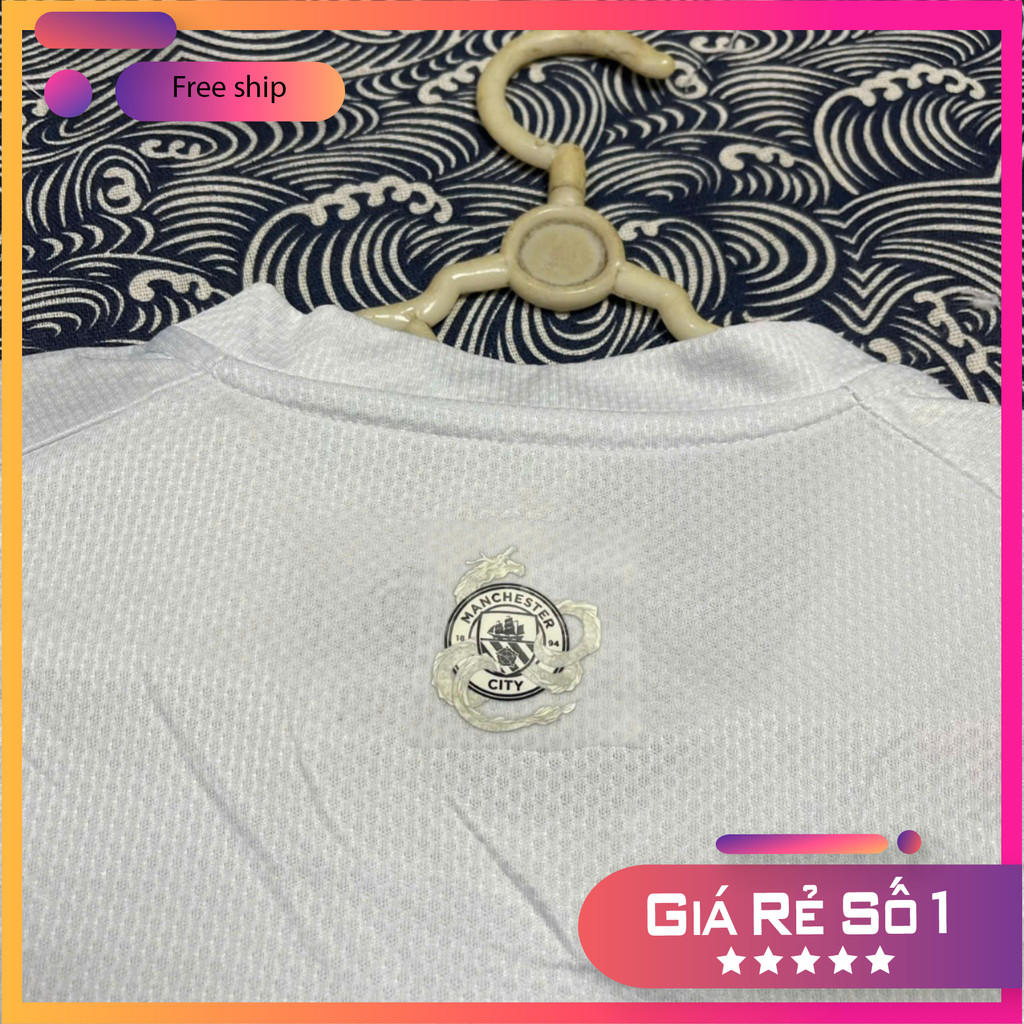 (FREE SHIP) Bộ Quần Áo Bóng Đá Câu Lạc Bộ Man City Rồng Sân nhà 24/25 - Vải Thái Cao Cấp