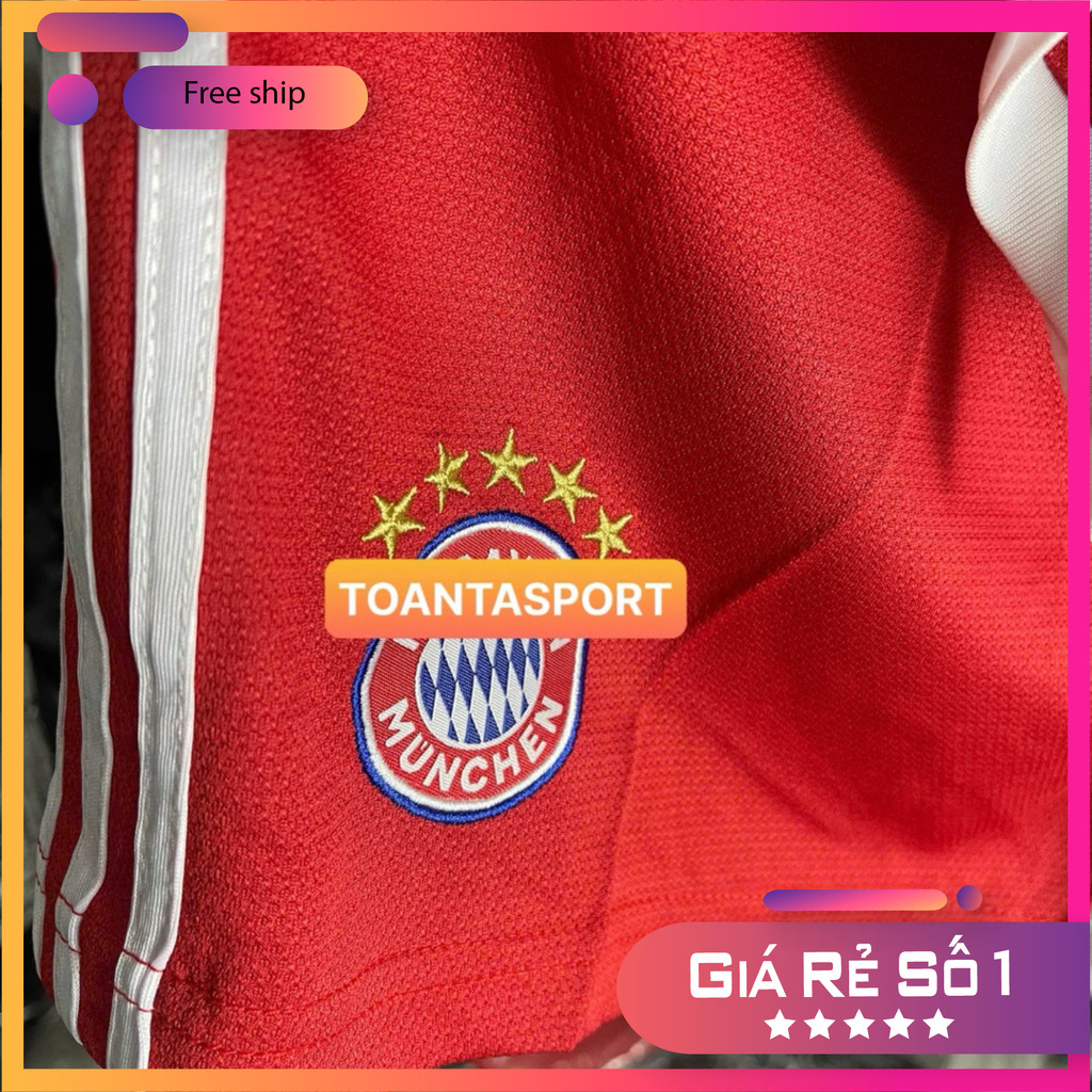 (FREE SHIP) In tên số - Bộ Quần Áo Bóng Đá CLB Bayern Munich, Áo Đá Banh Bayern 2025/26 - Vải Polyester Thái Cao Cấp