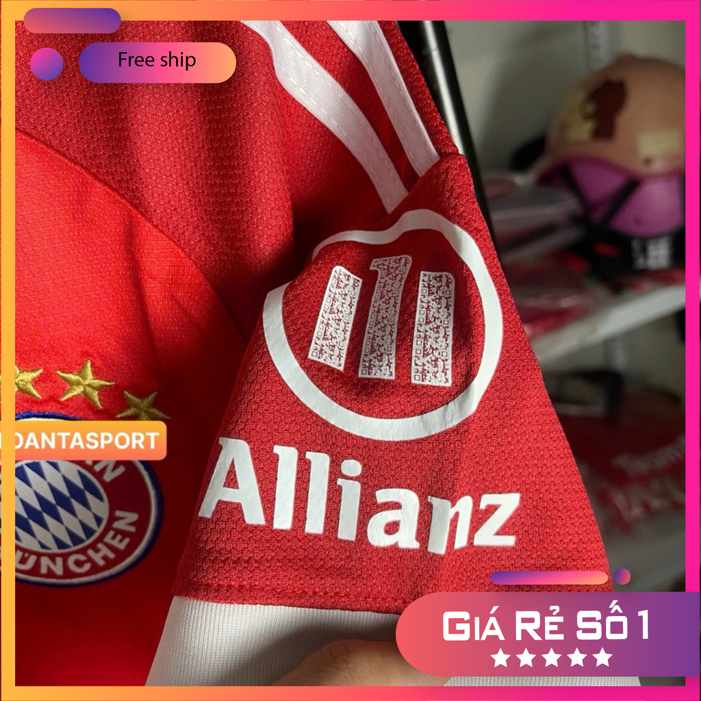 (FREE SHIP) In tên số - Bộ Quần Áo Bóng Đá CLB Bayern Munich, Áo Đá Banh Bayern 2025/26 - Vải Polyester Thái Cao Cấp