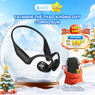 Tai Nghe Thể Thao Không Dây EDIFIER COMFO RUN | Kháng Nước, Bụi IP55 | Thời Gian Sử Dụng Tới 17H | Bảo Hành 15 Tháng