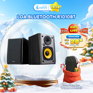 Loa Bluetooth Để Bàn EDIFIER R1010BT | Công Suất 24W | Vỏ Gỗ Cổ Điển | Đa Kiểu Kết Nối | Bảo Hành 15 Tháng