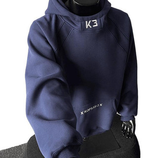 HoodieX - Áo hoodie k3 Unisex chất liệu nỉ công nghiệp với cổ đứng và hộp đựng tiện lợi, Logo Thêu