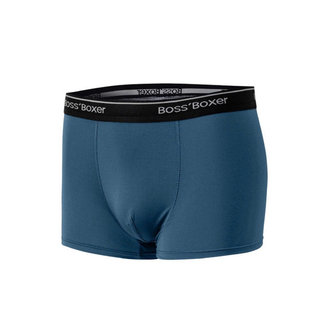 [TẶNG HỘP 3 BCS] Combo 5 Quần Lót Nam Boxer Thun Lạnh Cao Cấp , Co Giãn 4 Chiều, Thoáng Khí Set 5 Màu BO02