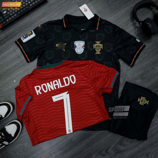 "Set Đồ Thể Thao Đội Bồ Đào Nha 2025 - Thiết Kế Chuẩn - Chất Liệu Polyester Cao Cấp - Áo Ronaldo Số 7"