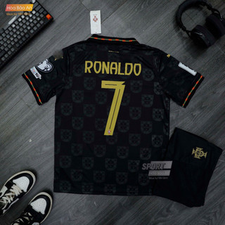 "Set Đồ Thể Thao Đội Bồ Đào Nha 2025 - Thiết Kế Chuẩn - Chất Liệu Polyester Cao Cấp - Áo Ronaldo Số 7"