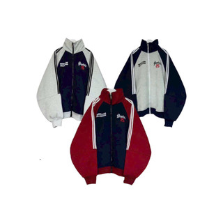 Hot Style- Áo Khoác Nỉ Unisex NARA 25 - Thiết Kế Rộng Rãi, Viền Tay Raplag Phối Độc Đáo - Ảnh Thật