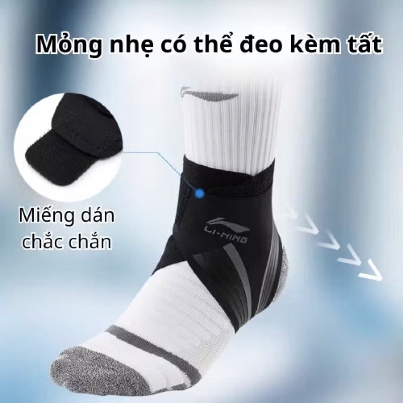 🆘GIÁ TỐT🆘Băng bảo vệ cổ chân Li-ning chống lật LDEU157