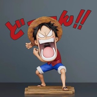 Figure One Piece - Bộ Ba Đói Bụng Luffy, Sanji, Zoro - Mô Hình Thuyền Trưởng Anime - Tượng Trang Trí