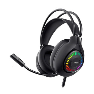 Tai nghe chụp tai máy tính GAMING CoreX G75 có đèn LED đổi màu, có mic đàm thoại, headphone chơi game trên laptop, PC..