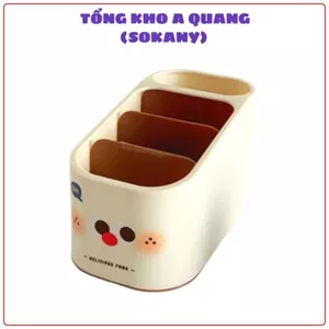 Khay Đựng Bút Đa Năng 4 Ngăn – Đựng Remote, Mỹ Phẩm, Tiện Lợi Cho Người Nội Trợ Hiện Đại