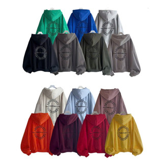 Áo Khoác- Áo Hoodie zip, áo khoác nỉ, chất vải dày, với họa tiết chữ, phong cách unisex thời thượng