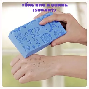 Mút Tắm Bọt Biển – Dụng Cụ Chăm Sóc Da, Tẩy Da Chết, Làm Mịn Da Hiệu Quả, Đáng Yêu