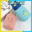 Bình nước mini cho bé dung tích 360ml lõi thủy tinh bọc nhựa thiết kế nắp thú dễ thương mang đi học