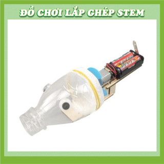 Máy hút bụi (mẫu vỏ chai) - Đồ chơi STEM STEAM - Học liệu