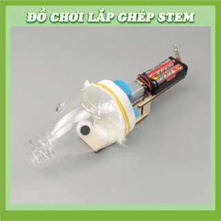 Máy hút bụi (mẫu vỏ chai) - Đồ chơi STEM STEAM - Học liệu