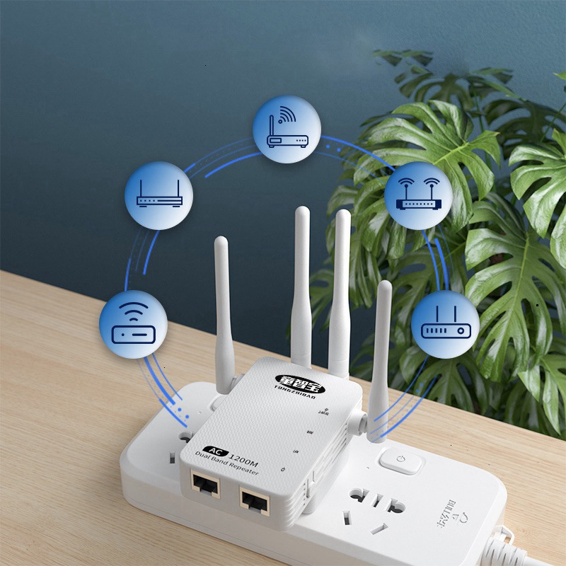 Bộ Kích Sóng Wifi 6 Râu 1200MBPS , Phát Sóng Xuyên Tường Cải Thiện Tốc Độ Mạng  - Siêu Sale | BigBuy360 - bigbuy360.vn