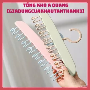 Móc Áo Treo Đồ Loại Nhựa M80 – Màu Pastel Bền Bỉ, Treo Đồ Lót, Áo Dây