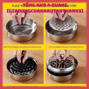 Hộp Đựng Nhang Muỗi Inox – Khay Đựng Hương Muỗi Có Nắp Đậy An Toàn, Gọn Nhẹ