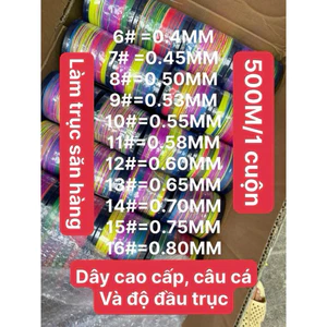 Dây dù cao cấp chuyên là trục săn hàng độ , và làm dù đầu trục chống sốc cho câu đài săn hàng gykkcc