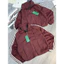 Áo khoác gió nữ tay dài phối sọc tay logo ngựa thêu rút dây-NTHBOUTIQUE Boy Phố 2025
