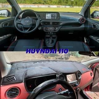 Thảm Taplo Chống Lóa i10 2009-2025: Da Carbon Bền Bỉ; Giảm Phản Chiếu; Lái Xe Thoải Mái.