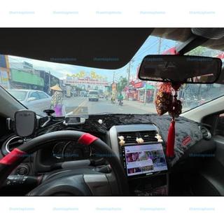 Nội Thất Ô Tô: Thảm Taplo 3 Lớp Toyota Wigo - Chống Nắng, Chống Lóa, Form Chuẩn.