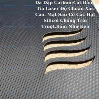 Thảm Taplo HYUNDAI I10 3 lớp thảm lót taplo da vân gỗ ô tô nhung lông cừu da vân carbon đẹp