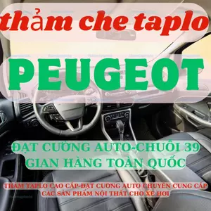 Thảm Taplo PEUGEOT 2008 3008 5008 3 lớp thảm lót taplo da vân gỗ ô tô nhung lông cừu da vân carbon đẹp
