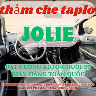 Thảm taplo MITSUBISHI JOLIE 3 lớp thảm lót taplo da vân gỗ ô tô nhung lông cừu da vân carbon đẹp