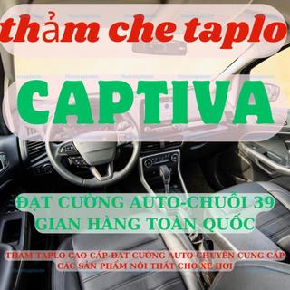 Thảm taplo CHEVROLET CAPTIVA 3 lớp thảm lót taplo da vân gỗ ô tô nhung lông cừu da vân carbon đẹp