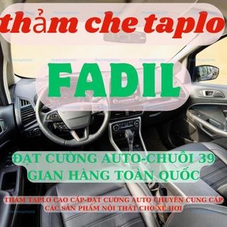 Thảm taplo VINFAST FADIL 3 lớp thảm lót taplo da vân gỗ ô tô nhung lông cừu da vân carbon đẹp