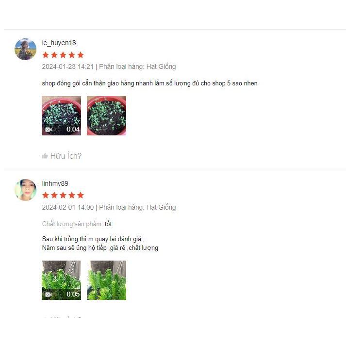 Hạt giống rau Xà lách dún xoăn gói 2gram hàng công ty