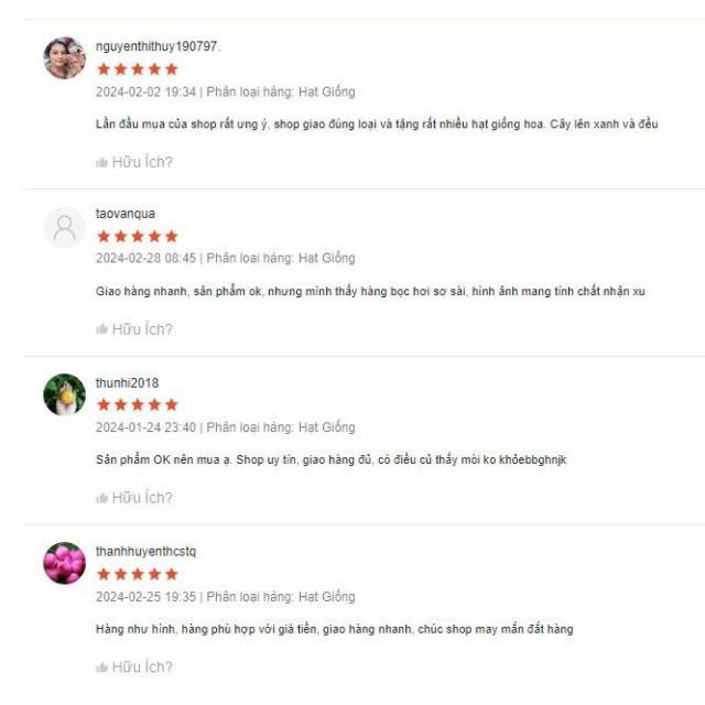 Hạt giống Đậu Bắp Trắng gói hàng công ty