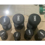 Tạ Tay Thép bọc cao su cao cấp có đủ từ 2,5kg đến 30kg /1 tay, hàng có sẵn ĐỒ TẬP TUẤN HẠNH — ảnh 2