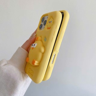 Ốp lưng  Chú Gà Có Giá Đỡ tiện lợi Cho 6plus/7plus/x/xs/xsm/11/12/13/14/15/16/17/air/pro/max/plus/promax RABBI SLC