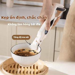 Combo 2 Dụng Cụ Kẹp Gắp Đồ Nóng 3 Trong 1 Chuyên Dụng Nhà Bếp Kẹp Chống Nóng Bỏng Tay Khi Bưng Đồ Ngói - KGDN02