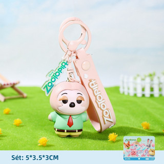 [SẴN]Móc Khóa Đôi Disney Zootopia Judy Nick Cực Kỳ Đáng Yêu Cho Các Cặp Đôi HULI - MK14