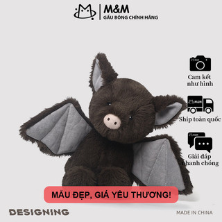 Búp bê thỏ rừng Pallas & heo dơi bông mềm sáng tạo dễ thương, giao hàng từ kho Hà Nội