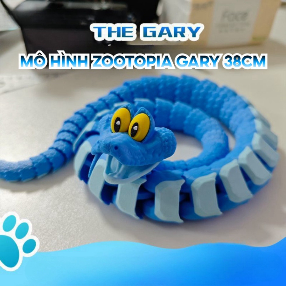 Mô Hình 3D Zootopia Gary de Snake 38cm Chắc Chắn Cực Đẹp Disney Có Thể ...