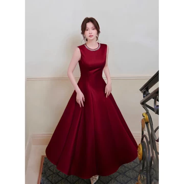 TT14 ĐẦM TAPTA BASIC VIỀN CỔ KIM SA ĐI CHƠI, ĐI TIỆC, ĐẦM ĐƠN GIẢN MIDI, ĐẦM TẾT, ĐẦM DẠ HỘI