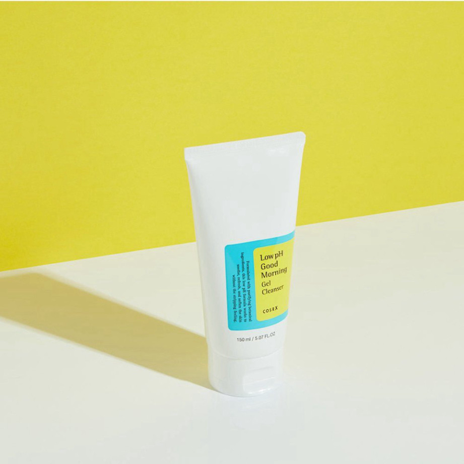 Sữa Rửa Mặt Cosrx Low Ph Good Morning Gel Cleanser Chiết Xuấtrà Xanh Độ Ph Thấp 150ml - Hình ảnh thực tế