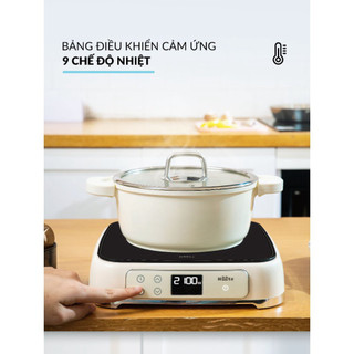 Bếp Từ Đơn Haatz HIS819 Công Suất 2100W Phù Hợp Nhiều Loại Nồi Chảo, Mặt Kính Ceramic Màn Hình Led - Gia Dụng Kim Thiên